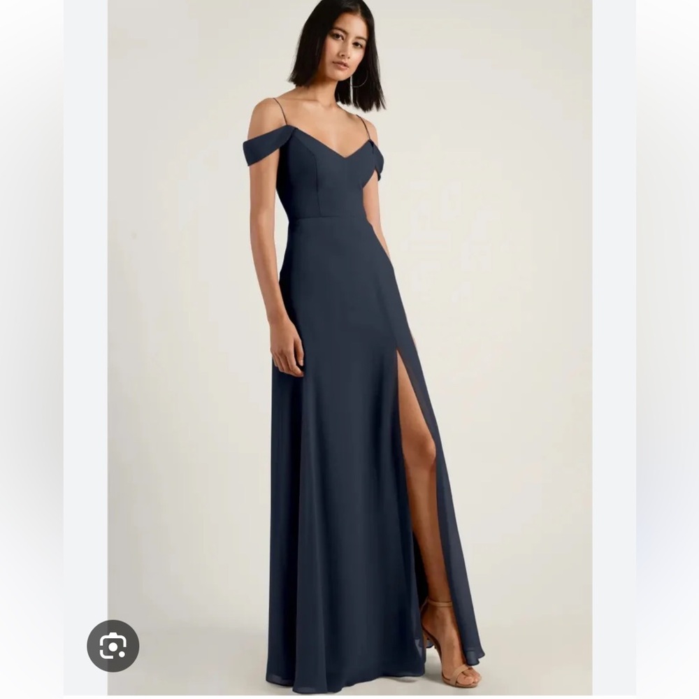 Jenny Yoo Priya Dress - Navy